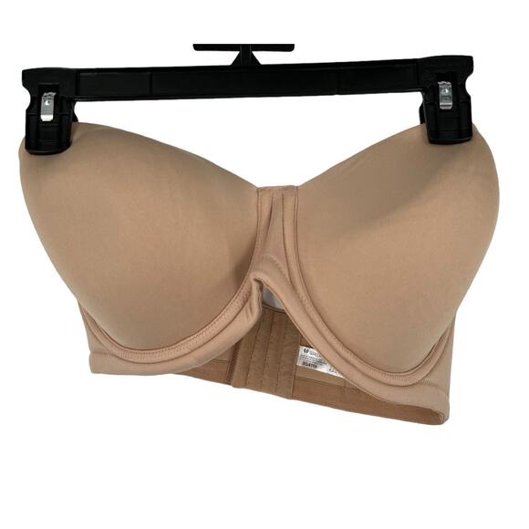 Wacoal bra 854119 Red Carpet Convertible strapless tan size 36DDD MISSING STRAPS - Picture 1 of 5